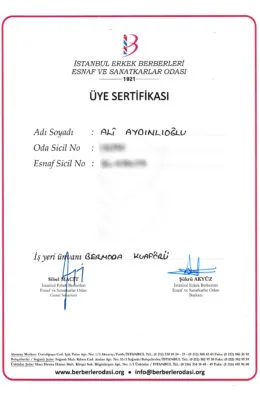 Üye Sertifikası